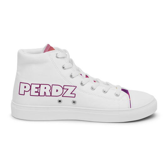 Women’s high top canvas shoes